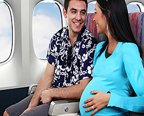مسافرت در دوران بارداری